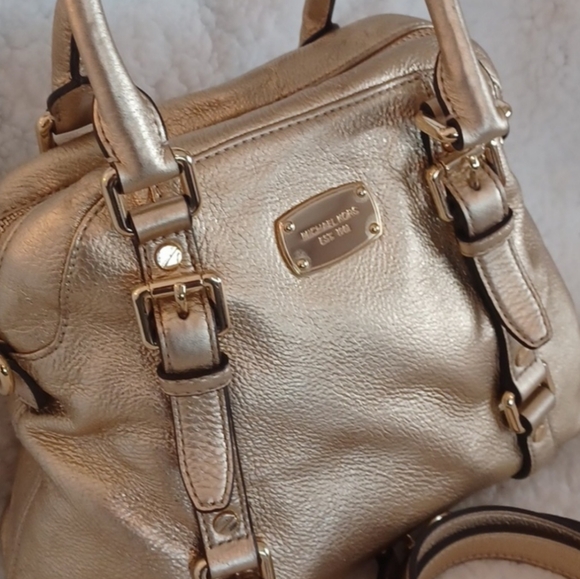 Michael Kors Gold Handbag - Picture 7 of 8